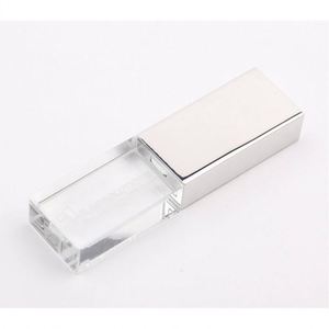 USB 3.0 <b>Flash</b> Drive with Crystal LED <b>Light</b> Metal Material for Promotions - Product Image 2