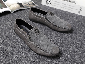 Chaussures décontractées en cuir pour hommes, style mocassins, fournisseurs chinois - Product Image 6