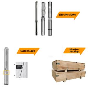 Pompe <span class=keywords><strong>solaire</strong></span> submersible en acier inoxydable pour puits profond, haute efficacité énergétique, pour l'irrigation agricole et les fontaines - Product Image 3
