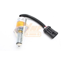 Vanne solénoïde d'arrêt 12V 6690563 7136559 6681512 pour pièces de chargeuse Bobcat S70 S100 S130 S150 S160 S175 S185 S205 S220 S250