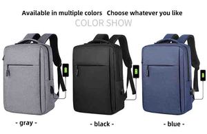 Factory Custom <b>Computer</b> <b>Backpack</b> USB Anti-theft Features Waterproof Polyester Lining Air Cushion Belt Carrying System - Product Image 3