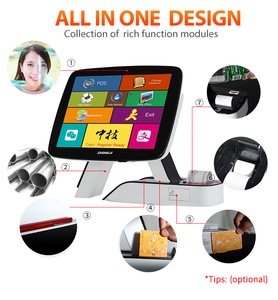 15 inch Máy tính để bàn tất cả trong một hệ thống POS Tiền mặt đăng ký màn hình cảm ứng POS quán cà phê phần mềm cho hệ thống bán lẻ - Product Image 4