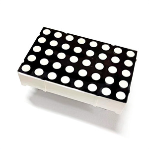 1.4 inch màu xanh 3mm Dot <span class=keywords><strong>Matrix</strong></span> <span class=keywords><strong>5x8</strong></span> <span class=keywords><strong>LED</strong></span> mảng cho cửa hàng bán lẻ sử dụng với Poster kỹ thuật số và SDK chức năng - Product Image 2