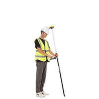 GEOMAX ZG25 Rtk Gps Gnss dengan EG25 modul survei instrumen tata letak Visual versi Gnss Receiver Rtk untuk teknik