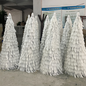 Wholesale White <strong>Conical</strong> <strong>Shape</strong> Christmas <strong>Trees</strong> Wedding Decoration Artificial <strong>Trees</strong> - Product Image 5