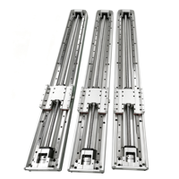 Módulo Lineal de Husillo de Bolas Semicerrado HTH12A, Actuador de Precisión de Eje Único para Robot, Perfil de Aluminio para Automatización CNC