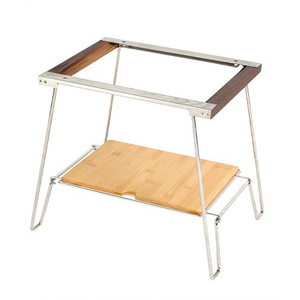 Table de pique-nique portable en alliage d'aluminium pour barbecue en plein air, combinaison barbecue IGT, table de camping en plein air - Product Image 1