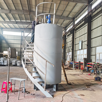 Clarificateur circulaire en acier pour station d'épuration avec escalier hélicoïdal, livraison directe usine