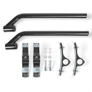 Kit de suspension de garde-boue d'usine Kit de montage de garde-boue en poly décalé de 5 "pour camions semi-lourds à benne basculante - Product Image 4