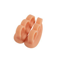Correcteur d'orteil en marteau pour pied gauche Correcteur d'oignon à 3 boucles avec matériau en gel réglable pour la protection et le séparateur d'orteils