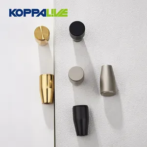 Koppalive Adjustable Furniture Kitchen Cabinet Knobs Matte Black Nickel Brass Drawer Knobs