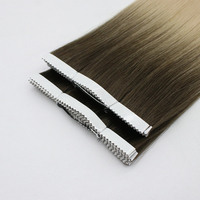 Extensions de cheveux vierges d'un donneur brut Invisibles ruban pour cheveux de donneur du Vietnam Ins, ruban pour cheveux alignés sur les cuticules d'un donneur unique