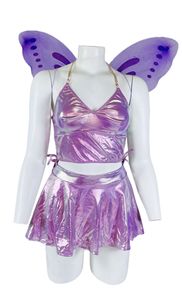 Japanese Anime Cosplay Sexy Women Lingerie Set Neck Halter Top Mini Skirt Hot Girl Lingerie Sexy - Product Image 5