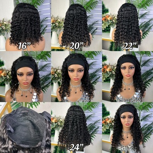 วิกผมแบบคาดศีรษะ ลอนลึก คุณภาพผมแท้ 100% ความหนาแน่นเต็มพิกัด - Product Image 6