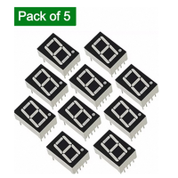 Módulo de Pantalla LED de 7 Segmentos, Ánodo Común, para Proyectos Electrónicos DIY, Arduino, Raspberry Pi, Pantalla Digital de Números