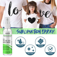 Spray d'enduit par sublimation OEM Spray de revêtement sans cuisson à séchage automatique pour produits métalliques liquides pour tissus en coton et polyester Spray