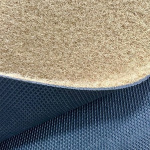 Tapis d'entrée Cangming en imitation fibre de coco, motif patte d'animal, antidérapant, lavable - Product Image 4