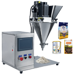 Machine de remplissage semi-automatique de table Yunqingtech pour sucre, épices, café, poudre sèche et poudre de poivre - Product Image 1