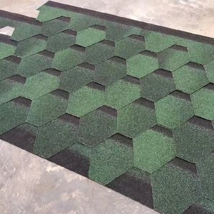 Bardeaux bitumineux laminés hexagonaux flexibles, installation facile pour toitures de véranda, toits de grenier, toitures de petits bungalows - Product Image 5
