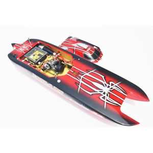 130CM grand bateau de course RC DTRC G30E 30CC moteur fibre de verre <span class=keywords><strong>nitro</strong></span> carburant essence bateaux ARTR 70 km/h sans système radio - Product Image 3