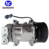 Compresor de Aire Acondicionado Knt para Tractor New Holland 7h15 T7030 Sd7h15 Sd709 6020 6132 8217