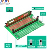 Outil de test de circuit PCB de carte de diagnostic de test de mémoire de bureau DDR5 RDIMM UDIMM avec indicateurs LED