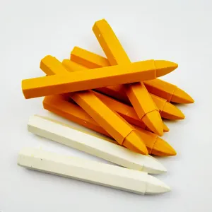 White & Yellow Crayon Tire Mark Crayon 17.8*88mm 16*90mm 13*105mm Tire Repair Tools Hexagonl medical neon crayon