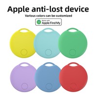 Localizador Bluetooth certificado para Apple Red 4G Dispositivo antipérdida Material plástico GPS Rastreador de mascotas
