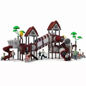 Tùy Chỉnh Trẻ Em Sân Chơi Ngoài Trời Chơi Đặt Trẻ Em Công Viên Sân Chơi Nhỏ Trượt - Product Image 4