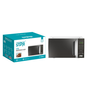Winningstar Microwave <b>Oven</b> 23L Turntable Touchscreen Stainless Steel Silver Household Kitchen Appliance - Product Image 1