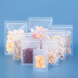 Bolsa de polipropileno transparente con superficie mate esmerilada, tamaños personalizados, bolsa transparente con cremallera - Product Image 6