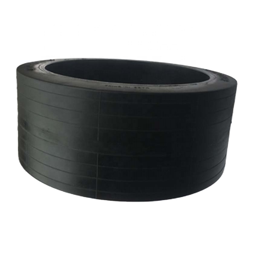 Low Resistance for Running 10*7*6 1/4 Cushion Press on Smooth Press on Smooth Black Manufacturing