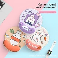 Support de poignet en silicone pour souris et clavier, avec sangle de maintien, motif dessin animé, cadeau mignon, vente en gros