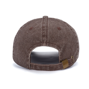 Wholesale Custom Vintage Embroidered Washed Cotton Frayed Khaki Adjustable Unisex Baseball Cap Sports Caps <b>Sun</b> <b>Hat</b> for Women <b>Men</b> - Product Image 6
