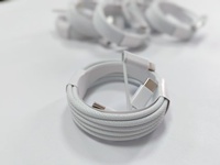 Câble de transfert de données 2-en-1 USB-C vers Type-C en nylon de 1 m avec charge rapide PD 60W pour iPhone 12/13/14/15/16/17