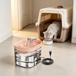 Wholesale Smart Circulation Pet Water Fountain Food Grade Silent <b>Cat</b> Dog Water Dispenser - Product Image 1