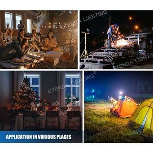 Có thể sạc lại ánh sáng năng lượng mặt trời hệ thống bảng điều khiển 9000mAh chất lượng cao mini năng lượng mặt trời ánh sáng Kit với MP3/USB Flash Player/TF/Blue tooth - Product Image 6