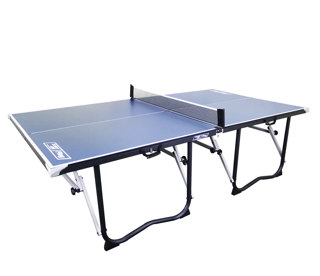 Professionele Fabriek Hdf Indoor Tafeltennistafel Met Snelle Klem Ping Pong Netto Paalset Sterker Regelmatig Buitensportgebruik