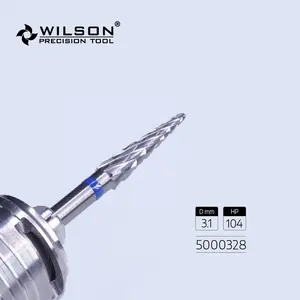 5000328 High-End Design Domed End Tungsten Carbide Rotating Burr Cemented Carbide for Dental Laboratory/Well Sun