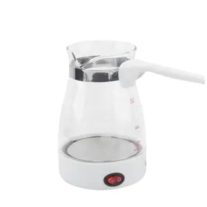 Pot en verre OEM personnalisé de 0,8 L pour garder la chaleur bouillante cafetière théière chauffe-eau bouilloire pour cafetière et théière