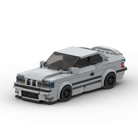 MOC-156606 Compatible avec les briques de marques célèbres, jouet de construction, blocs de construction, modèle de voiture de course Speed 8 Grid