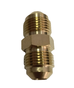 Полусоединительная 1/2 "Flare X 1/2", латунный фитинг для труб - Product Image 2