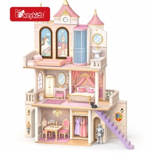 2026 Jouet d'activités portable en bois en forme de ferme avec trieur de formes animales et panneaux à engrenages rotatifs, abaque multifonctionnel W12D935 - Product Image 3