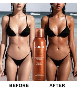 Vente en gros OEM Logo personnalisé Lotion de bronzage pour le corps végétalien et biologique Pas de stock disponible Mousse de bronzage - Product Image 4