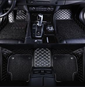 Tapis de sol de voiture, avant uniquement, en <span class=keywords><strong>cuir</strong></span>, universels, double couche - Product Image 5