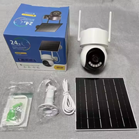 Caméra de sécurité solaire NKIWI 4G ICsee, enregistrement 24h/24, vision nocturne 24h/24, batterie intégrée, suivi automatique, carte mémoire cloud