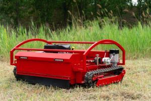 Mini cortacésped con control remoto inalámbrico de 24V, cortador de césped a gasolina DIY para uso en el jardín y el hogar - Product Image 4