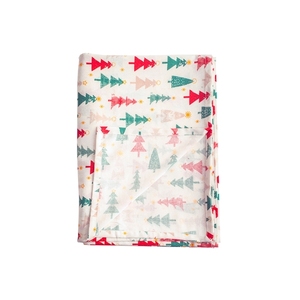 Tovaglia in Poliestere Effetto Foresta 140x240 Cm per 8 Posti, Cotone Tinto in Filo - Product Image 1