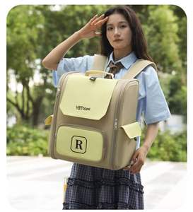 <b>Pet</b> Backpack <b>Carrier</b> Oxford Fabric Large Capacity Zipper Closure Letter R Design For Small Animals - Product Image 1