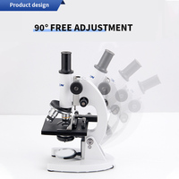 High Power 1600 Portable Biological Microscope 40X-640X Magnification Illuminated Shenlan XSP-02 Professional Students